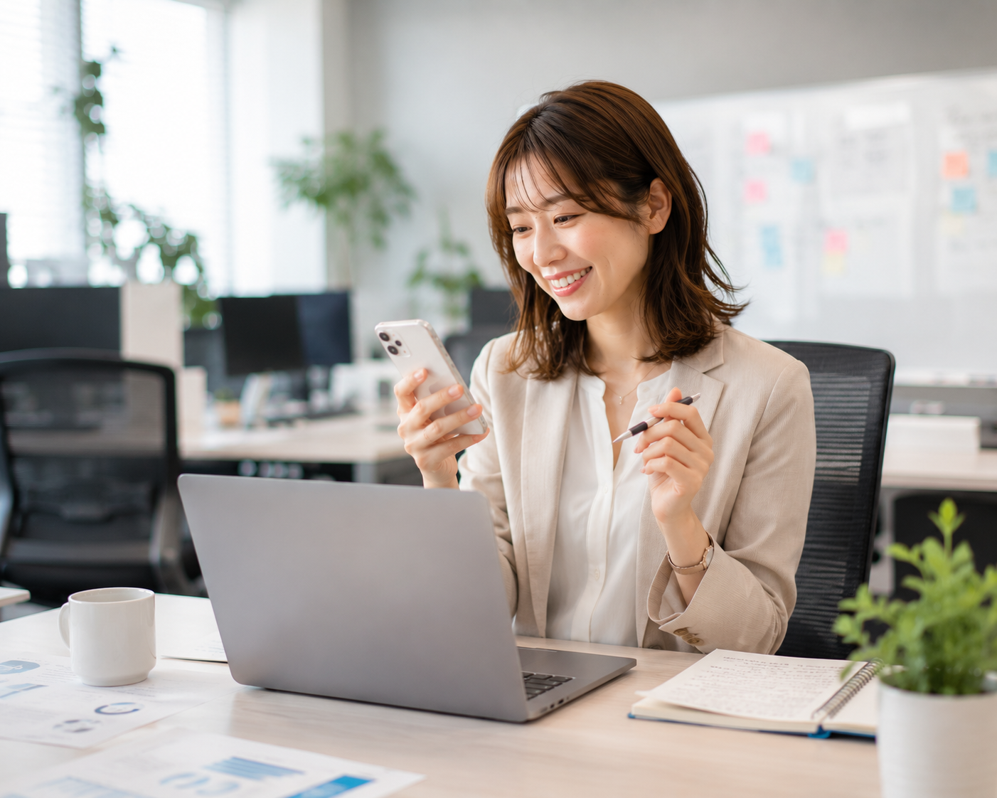 株式会社エンファム.の業務委託 SNS運用・マーケティング 営業・営業アシスタント求人イメージ