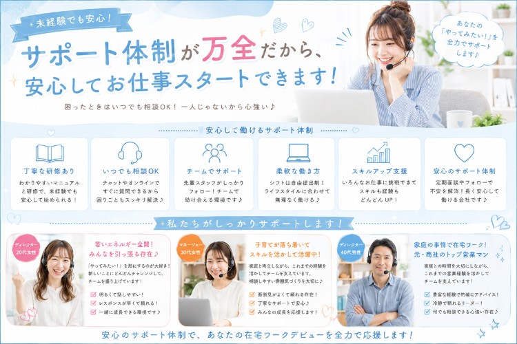 株式会社アプリケーションの業務委託 SNS運用・マーケティング ライティング・編集 データ入力・リサーチ オンライン事務・アシスタント カスタマーサポート デザイン・画像制作 動画制作・編集 EC運営サポート AI活用・デジタル業務 営業・営業アシスタント その他 在宅 副業 平日だけ 土日OK スキマ時間OK 時間・曜日自由の求人情報イメージ2